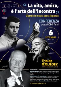 La vita, amico, &egrave; l'arte dell'incontro