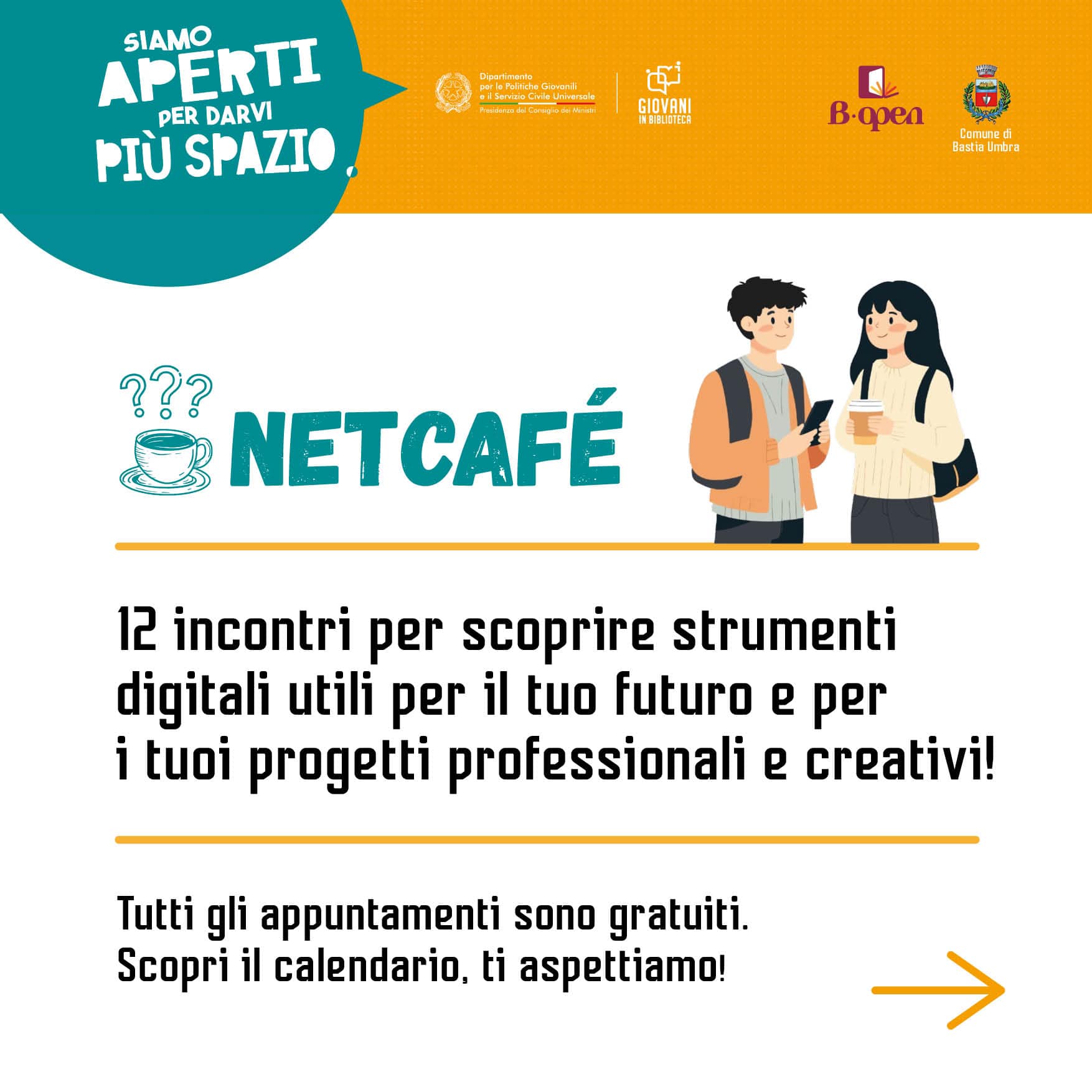 Netcaf&eacute; Incontri e Workshop