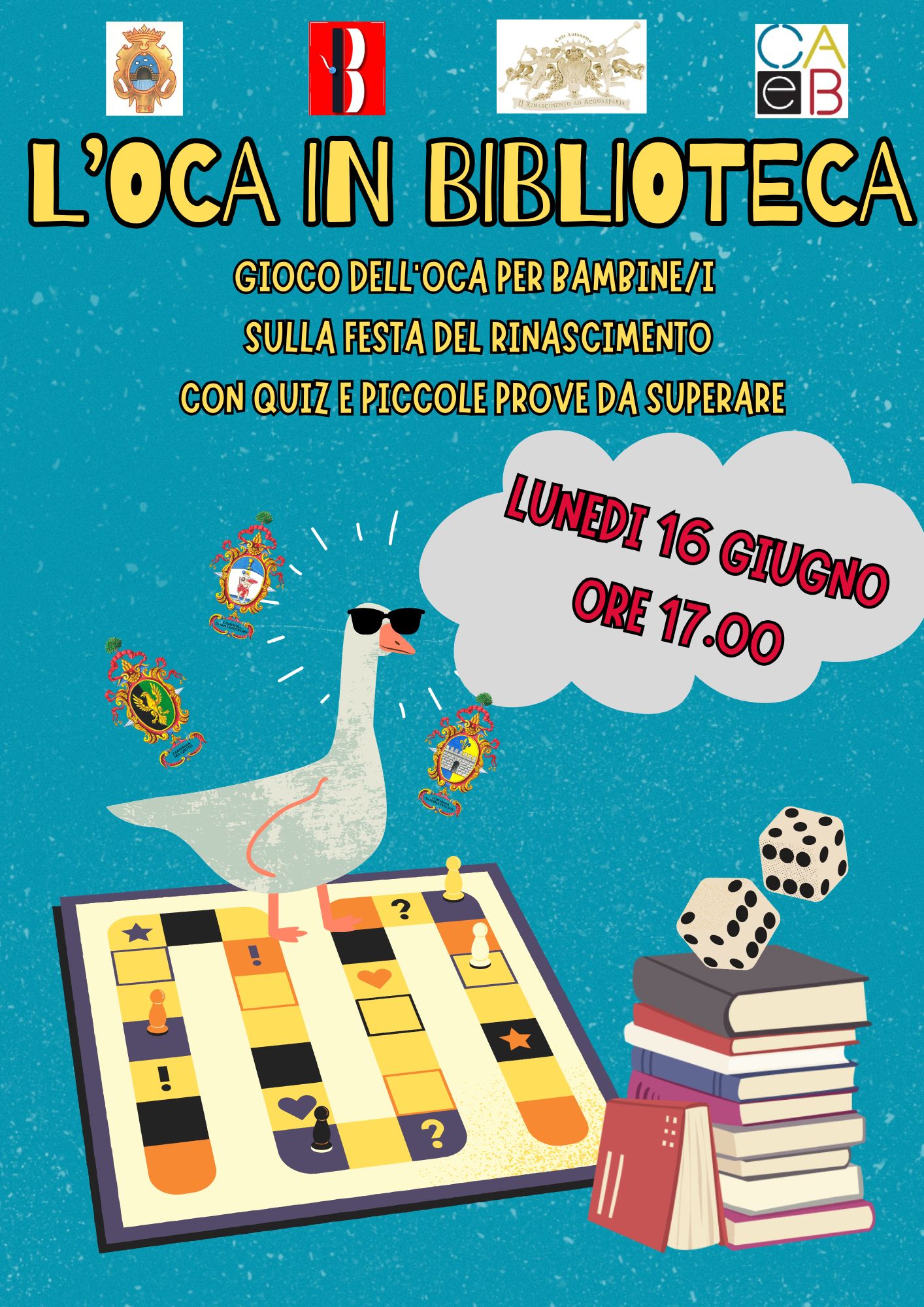 📚🦢 L'OCA IN BIBLIOTECA 🦢📚