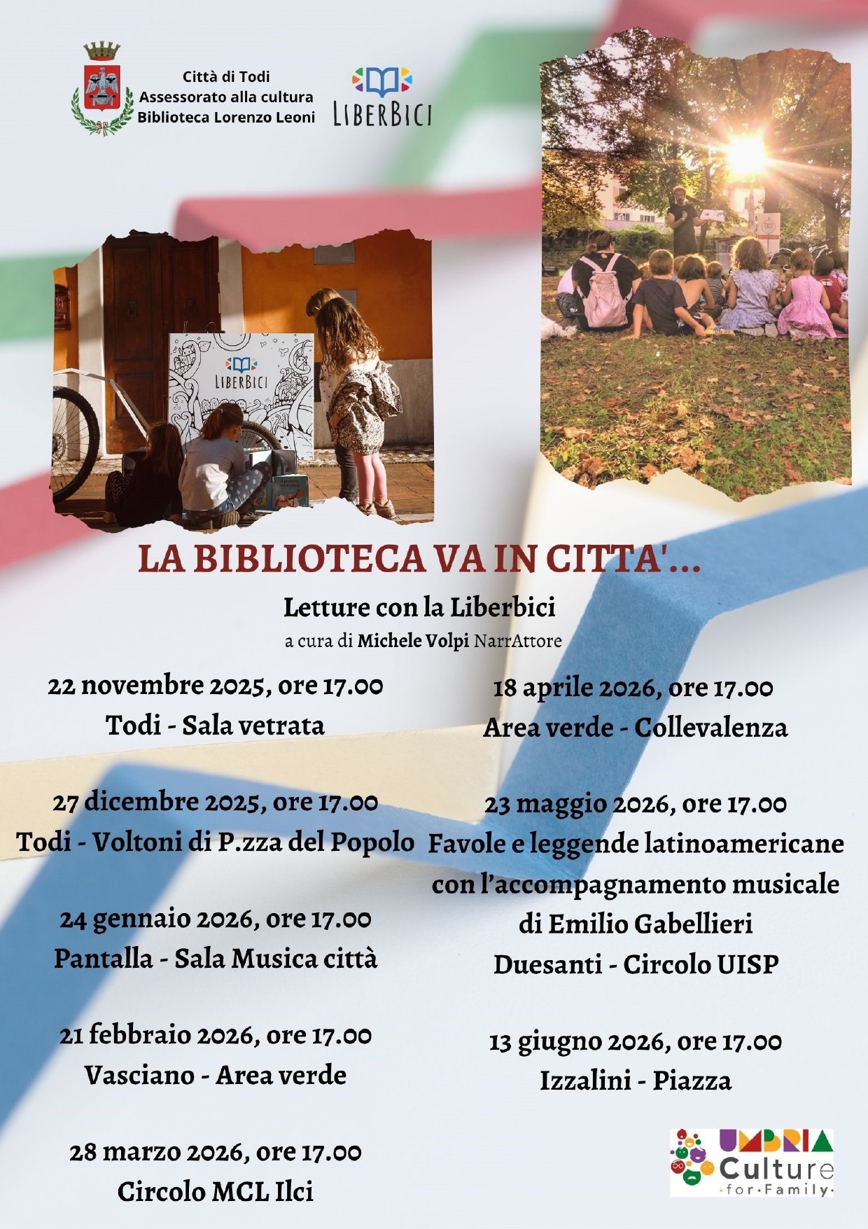 La Biblioteca va in città...