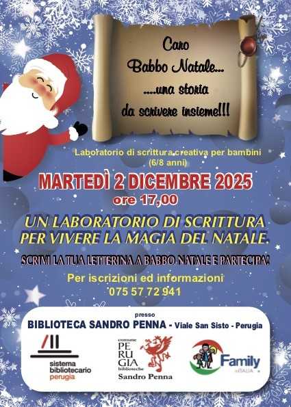 Caro Babbo Natale...una storia da scrivere insieme