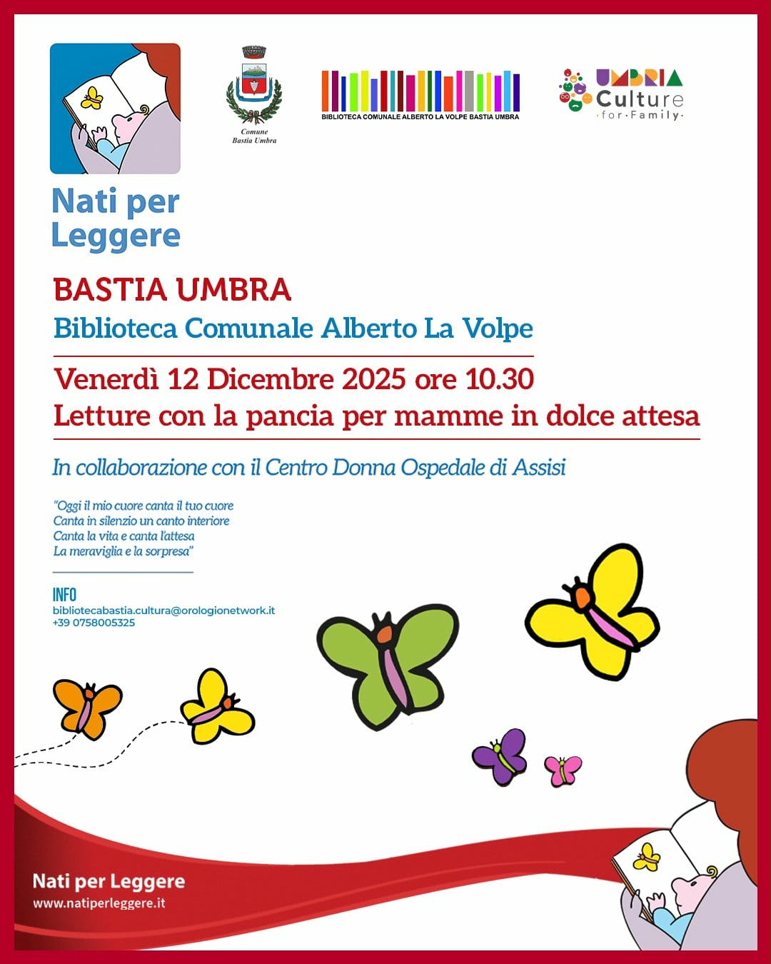 Letture con la Pancia per Mamme in Dolce Attesa Speciale Natale