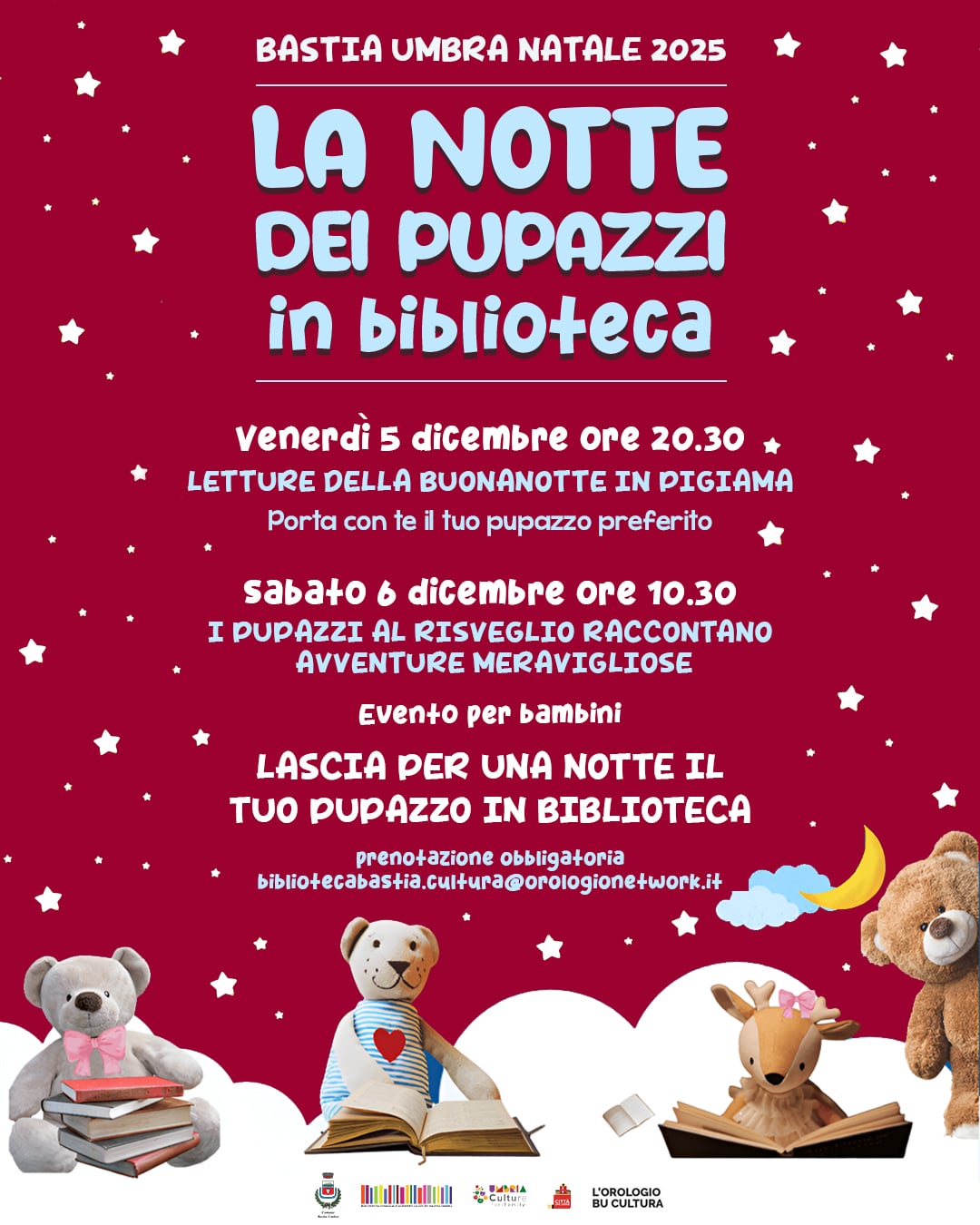 La Notte dei Pupazzi In Biblioteca