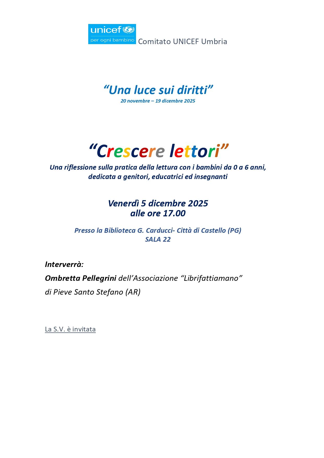 Crescere lettori