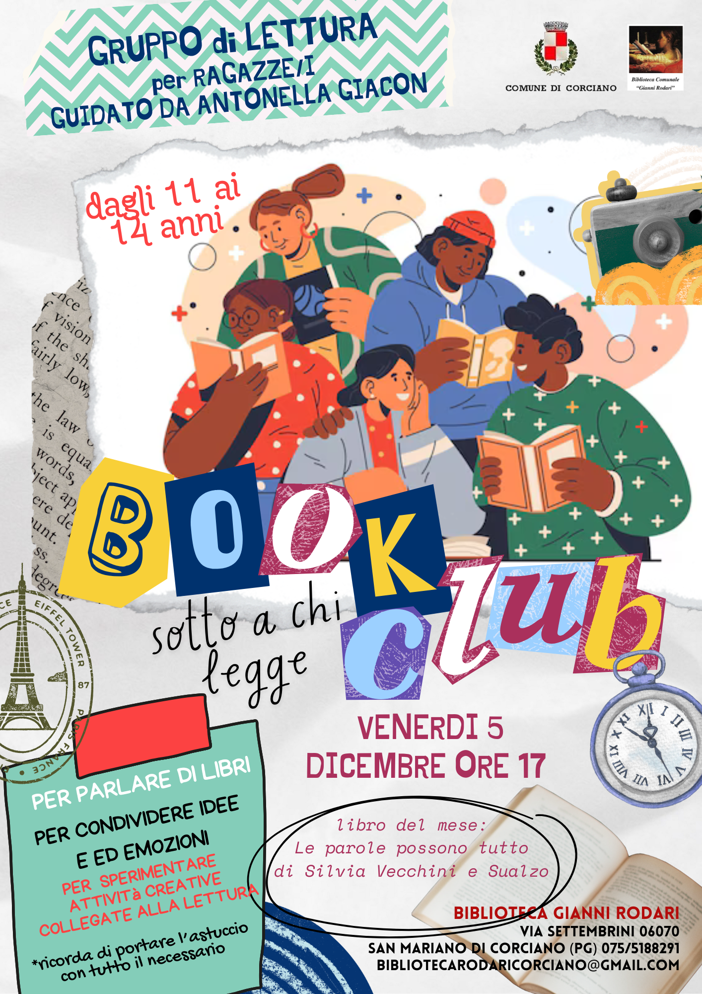 BOOK CLUB - Sotto a chi legge!