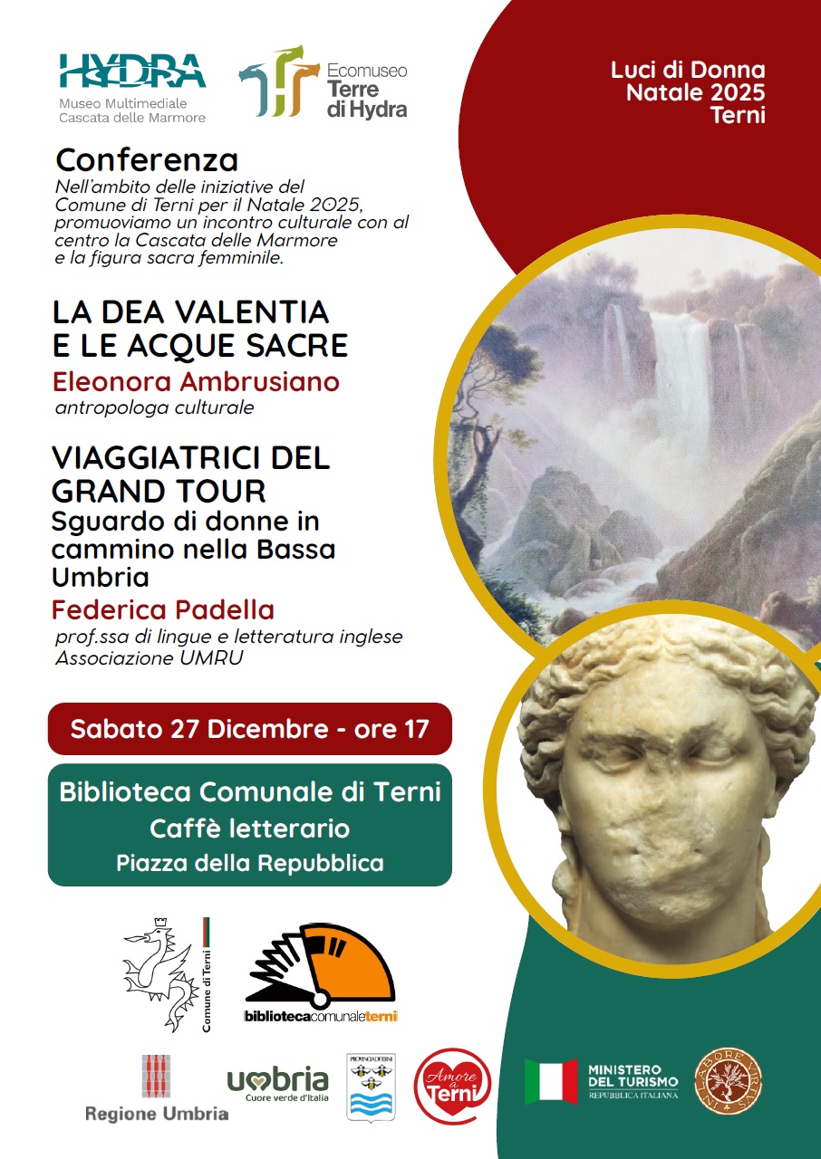 La Dea Valentia e le acque sacre ; Viaggiatrici del Grand Tour