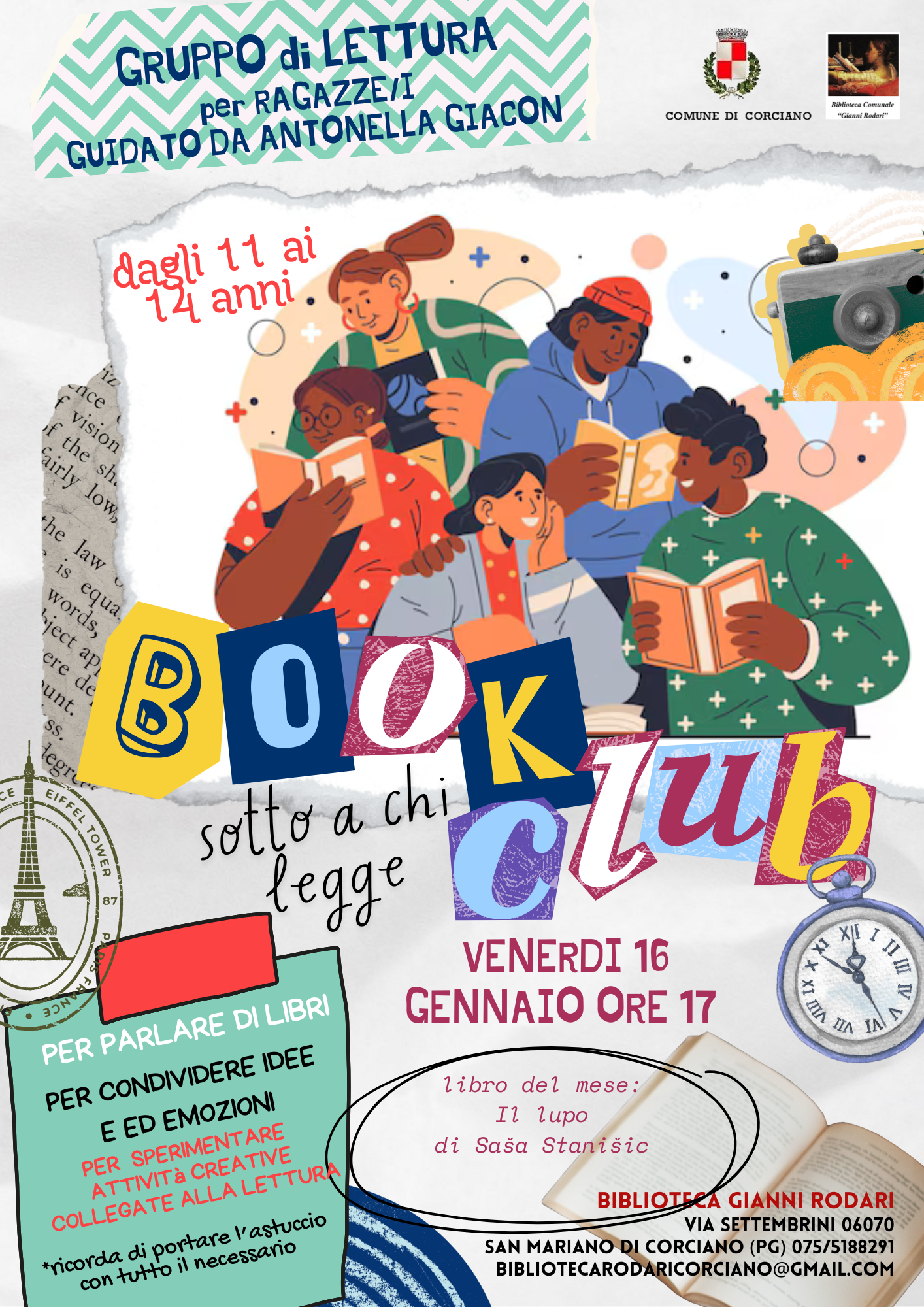 BOOK CLUB &ndash; Sotto a chi legge