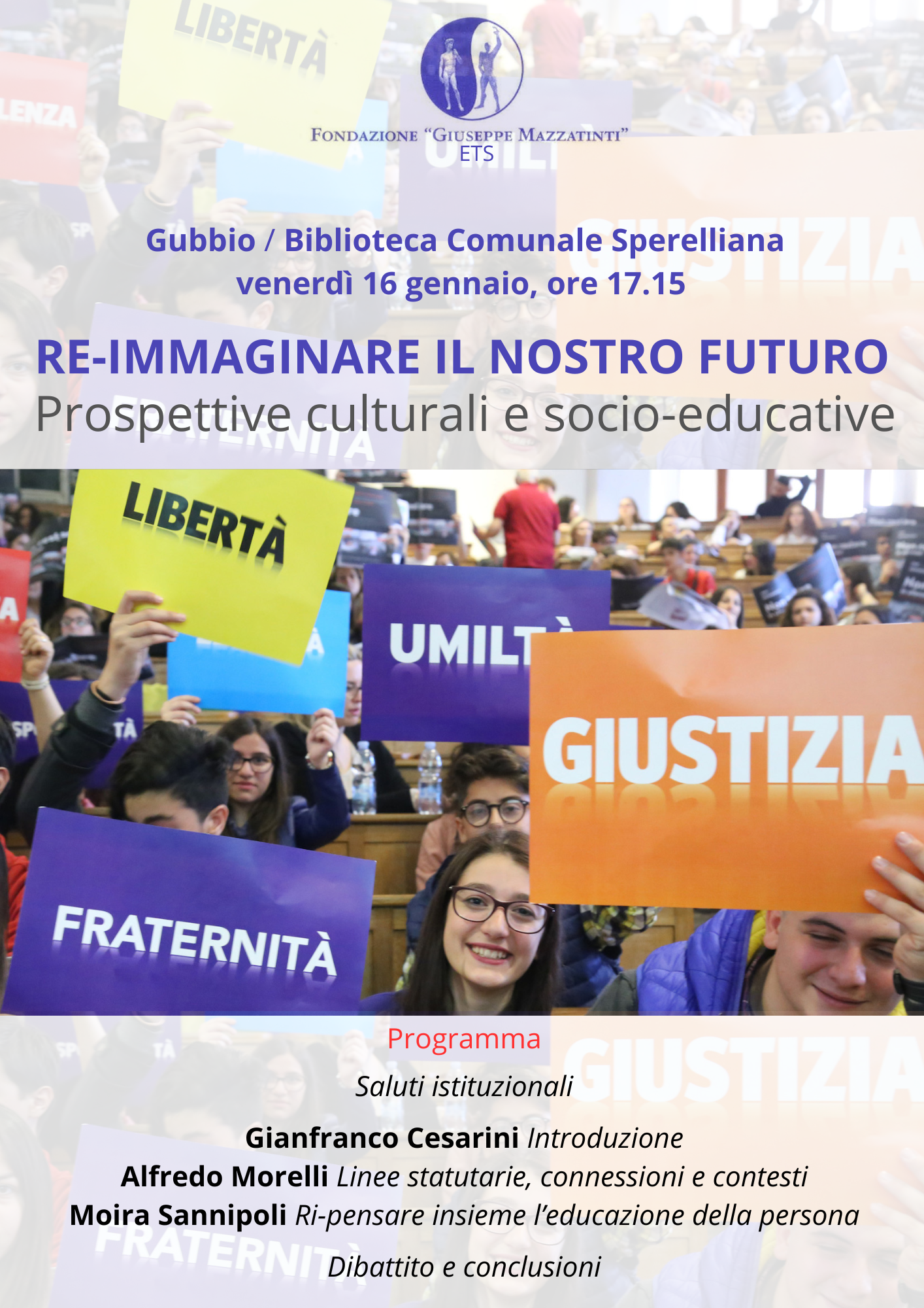 RE-IMMAGINARE IL NOSTRO FUTURO