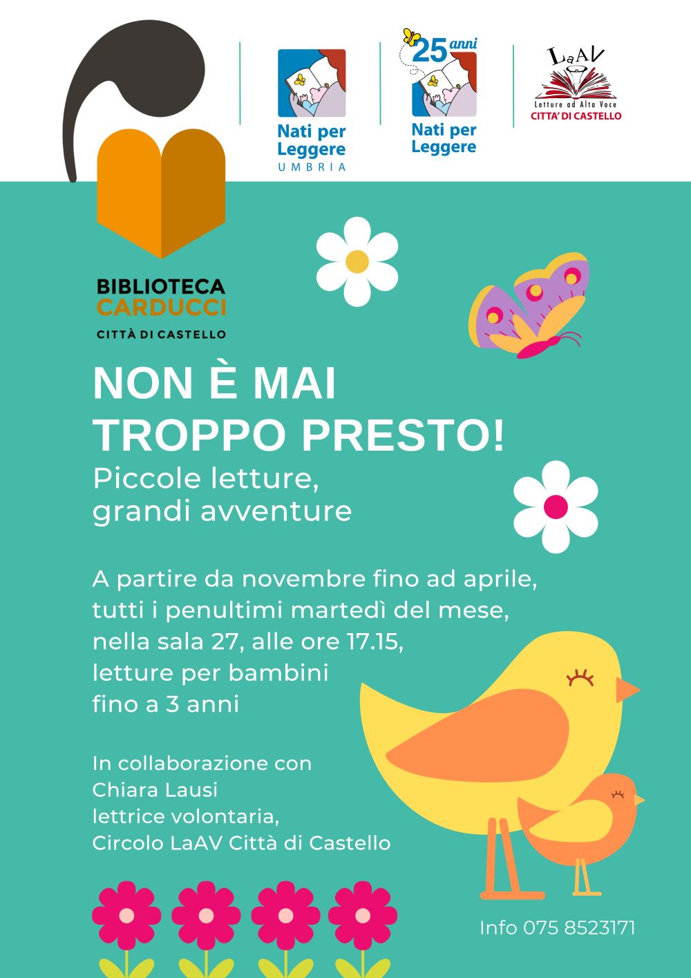 Non &egrave; mai troppo presto!