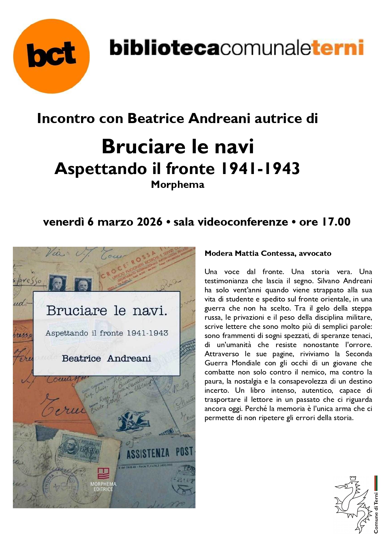 Bruciare le navi. Aspettando il fronte 1941-1943 (Morphema 2025)