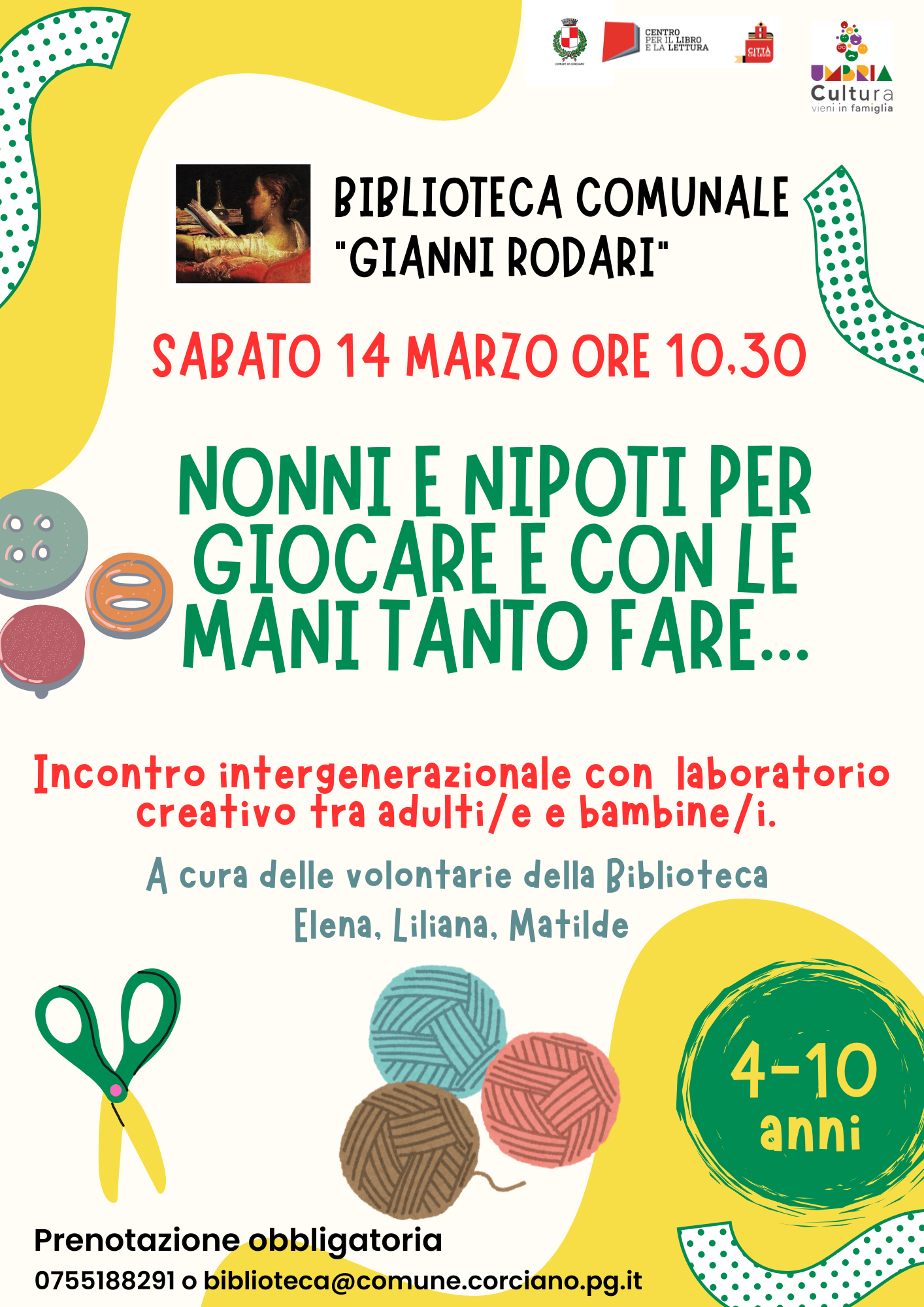 &ldquo;Nonni e nipoti per giocare e con le mani tanto fare&hellip;&rdquo;