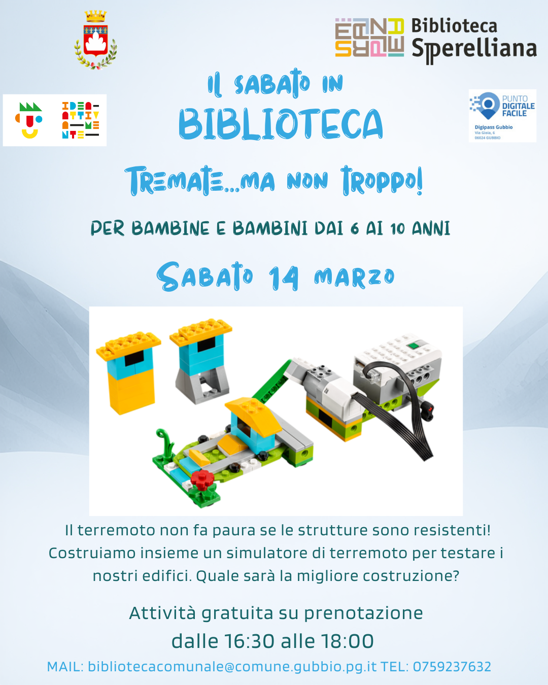 Il sabato in biblioteca Ideattivamente
