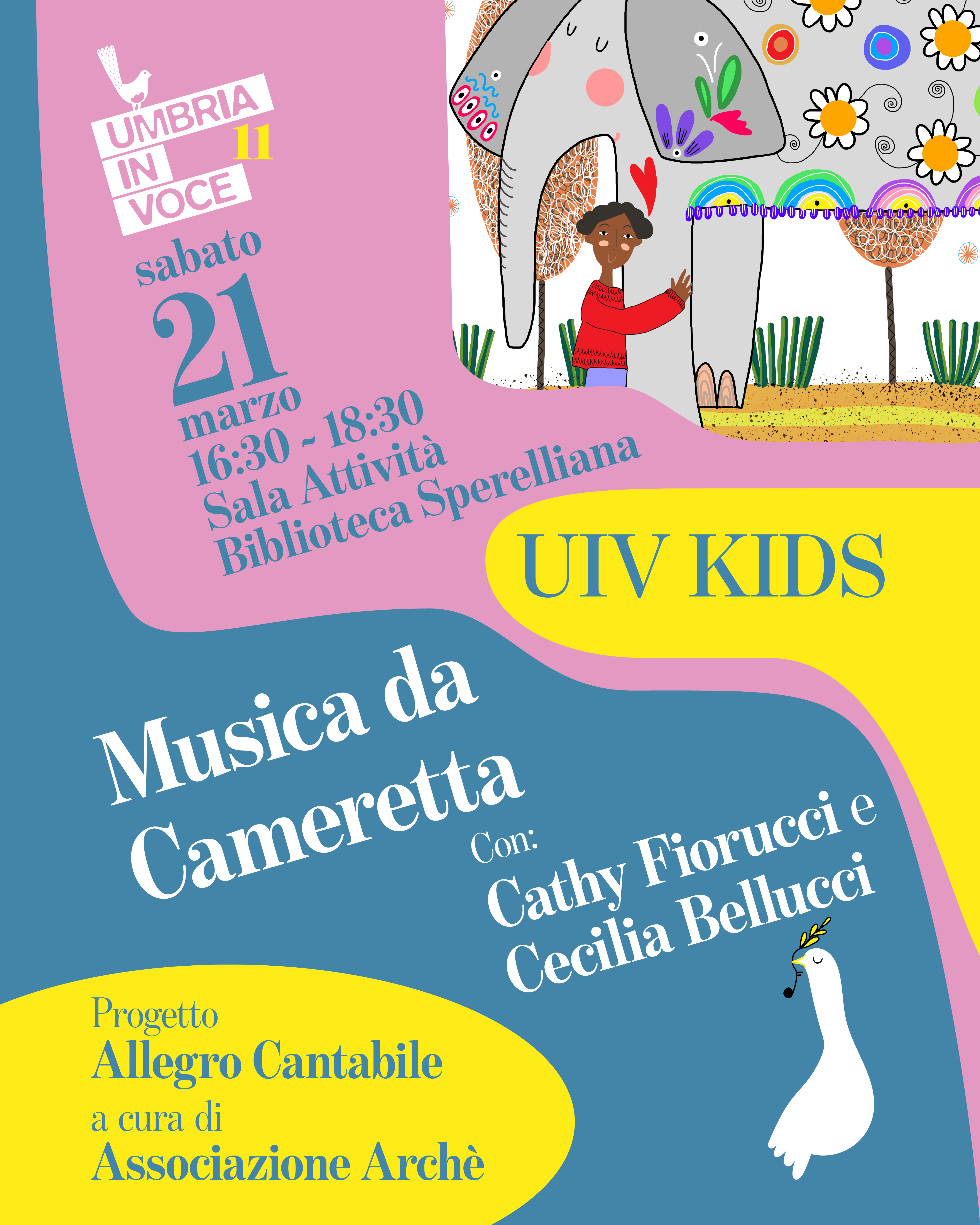 Il sabato in biblioteca Umbria in Voce Kids