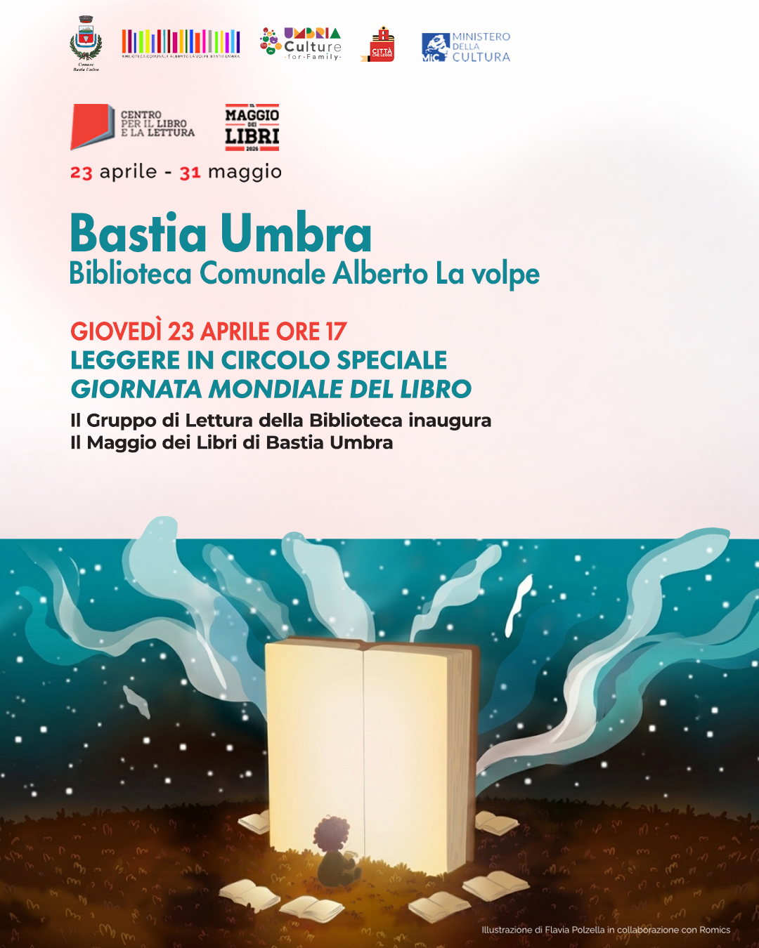 Giornata Mondiale del Libro, Bastia Umbra