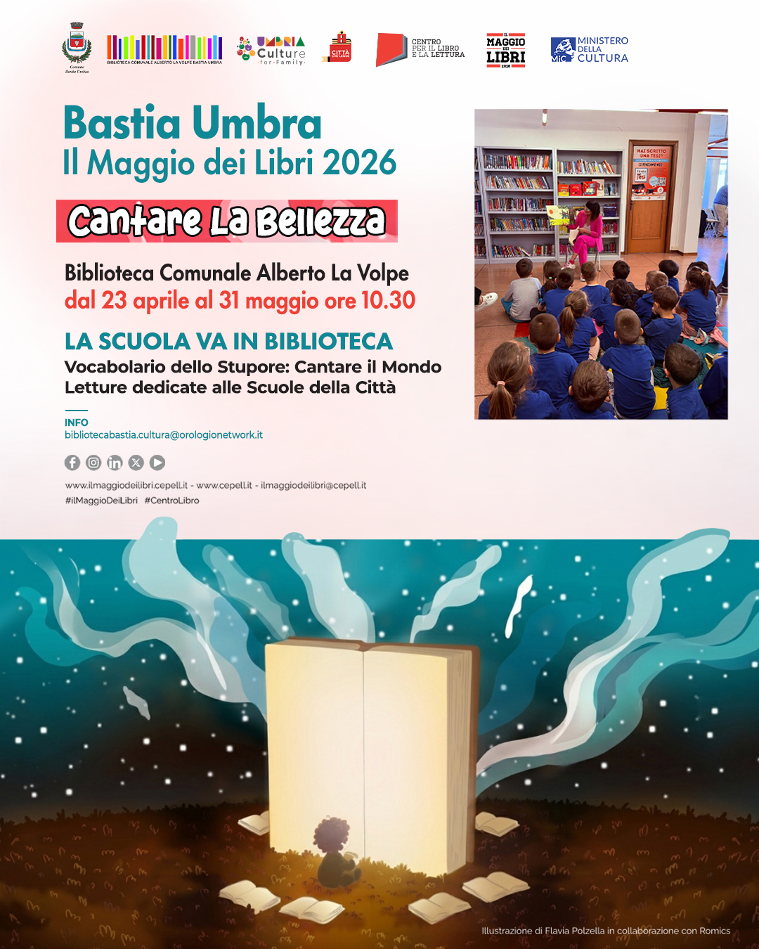 Bastia Umbra: Il Maggio dei Libri 2026