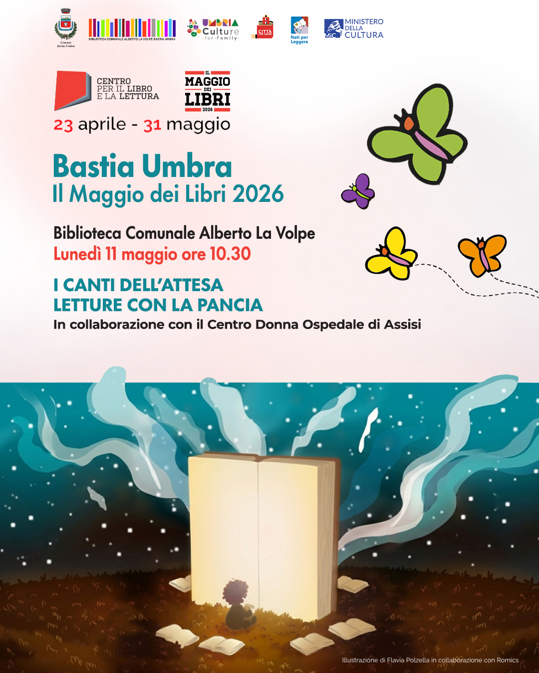 Bastia Umbra: Il Maggio dei Libri 2026