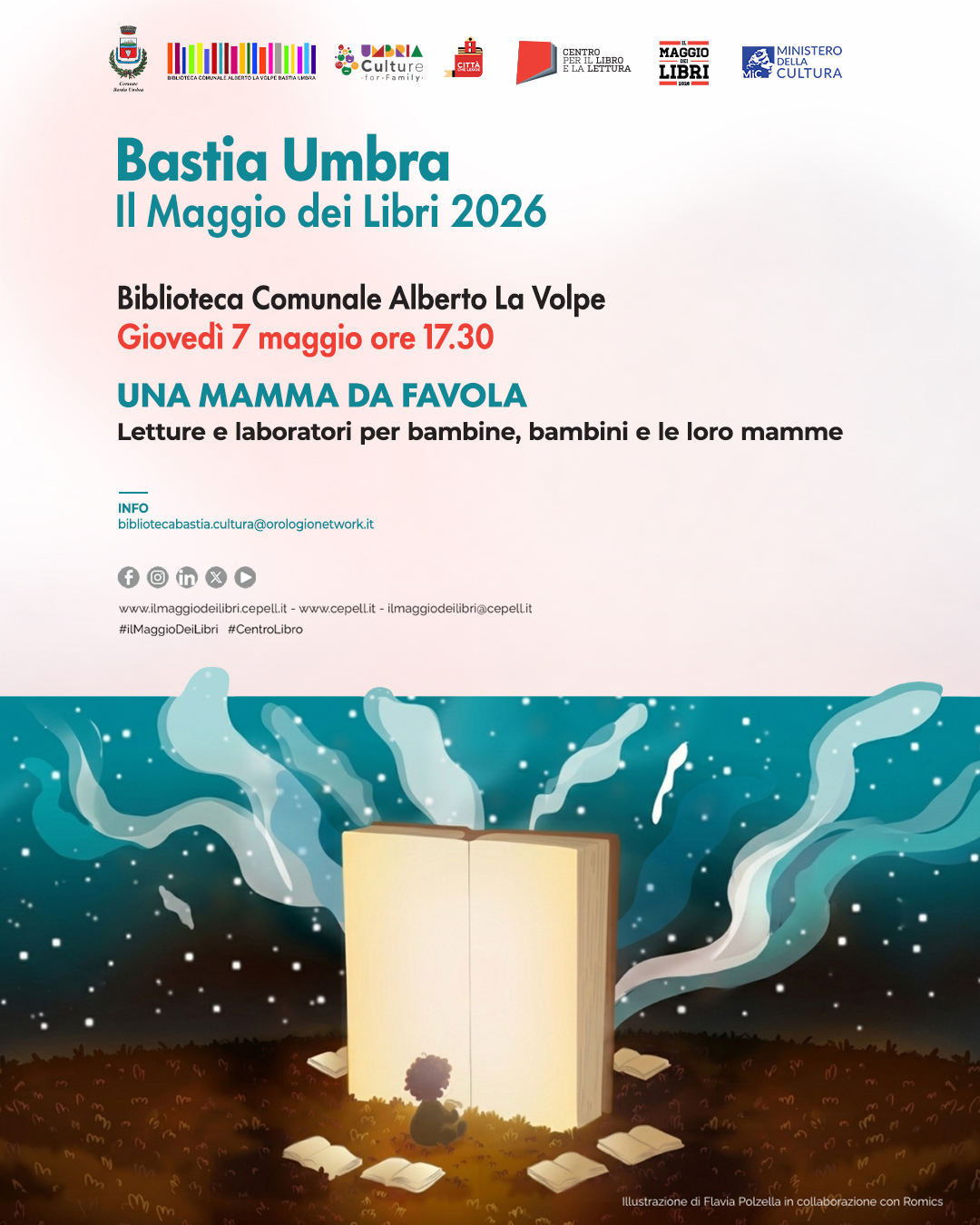 Bastia Umbra: Il Maggio dei Libri 2026