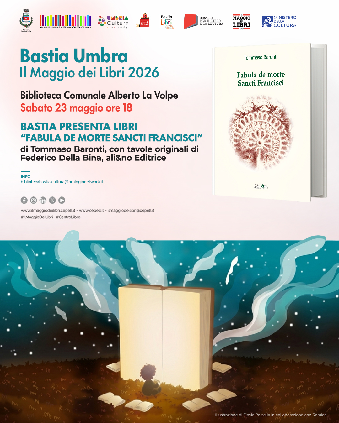 Bastia Umbra: Il Maggio dei Libri 2026