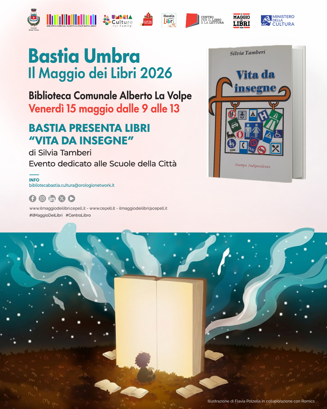 Bastia Umbra: Il Maggio dei Libri 2026