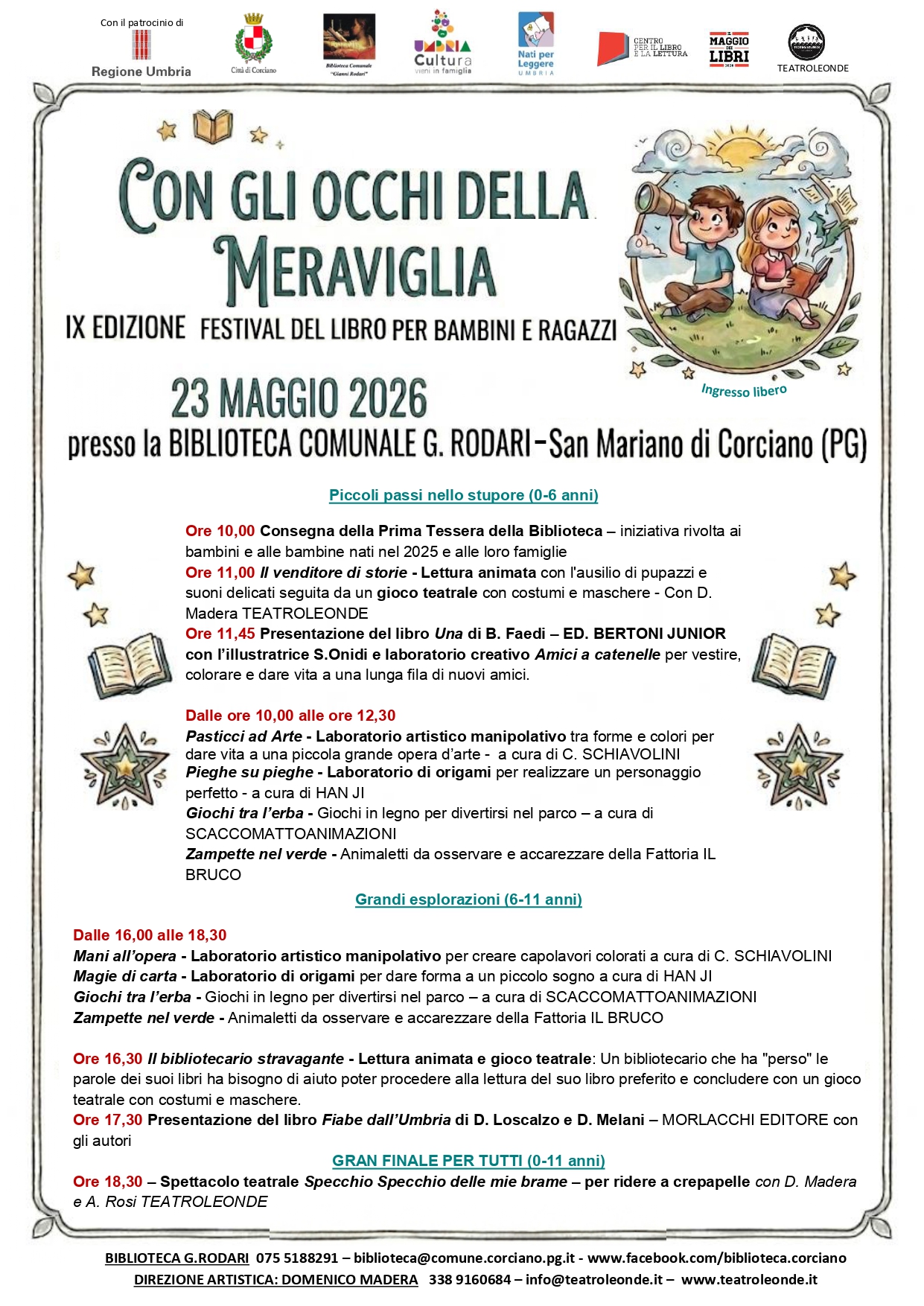 Con gli occhi della meraviglia