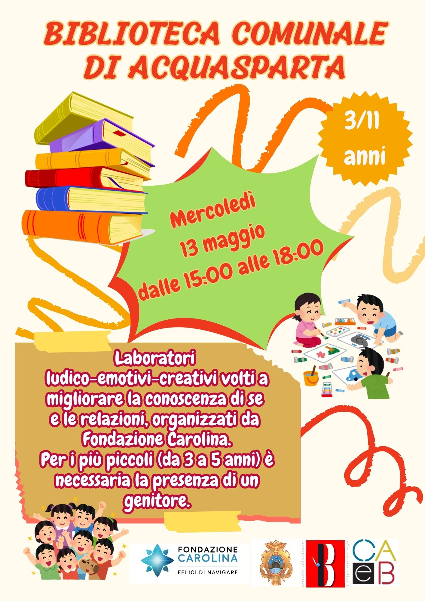 Laboratori ludico-emotivi-creativi di Fondazione Carolina