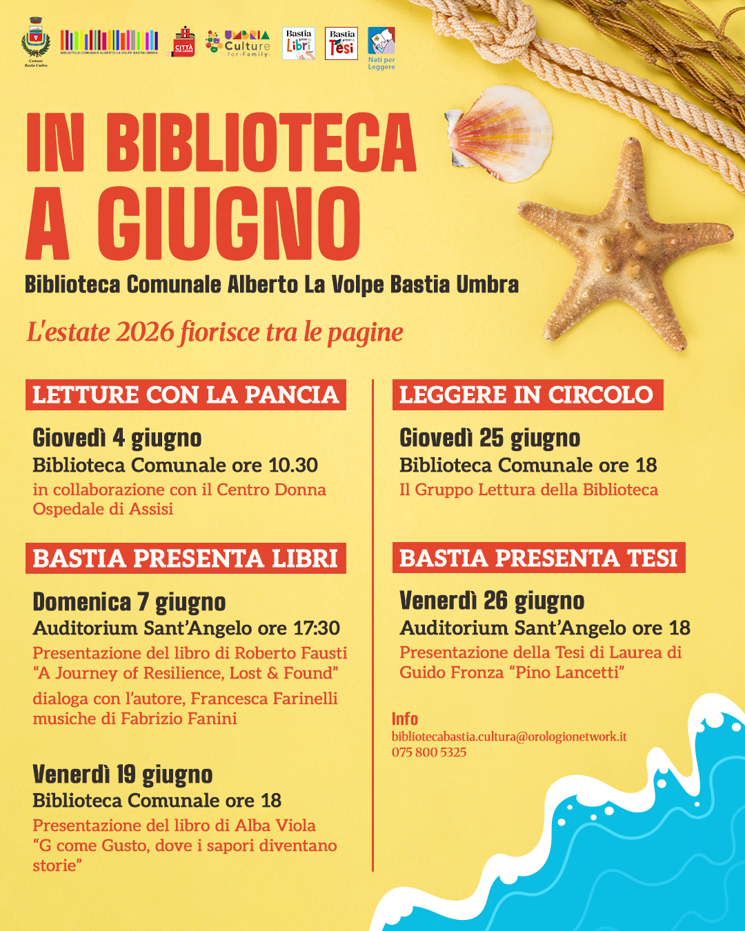 In Biblioteca a Giugno