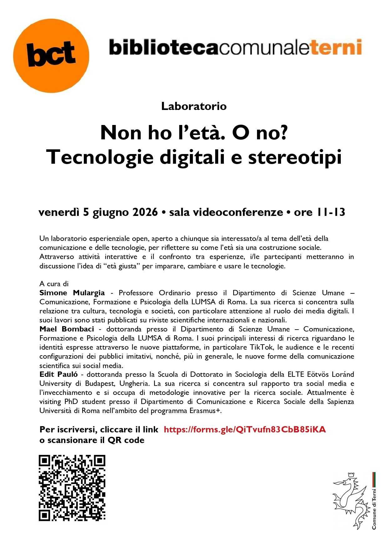 Non ho l&rsquo;et&agrave;. O no? Tecnologie digitali e stereotipi