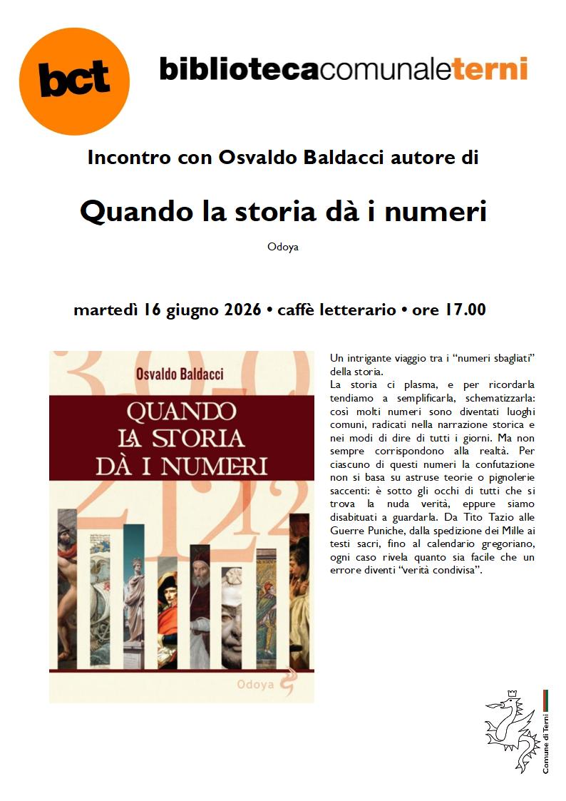 Quando la storia d&agrave; i numeri (Odoya 2025)