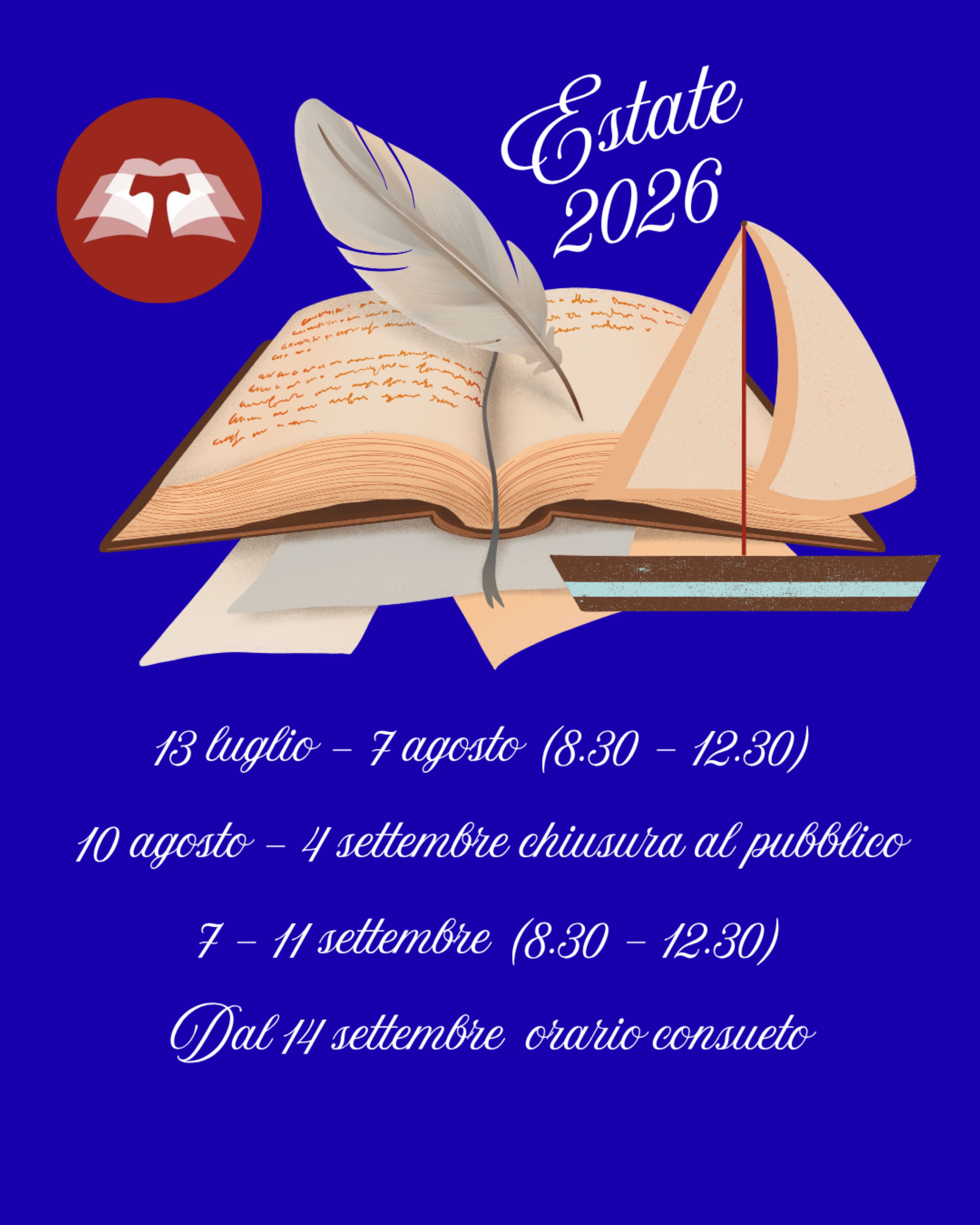 Chiusura estiva "Biblioteca Oasis"