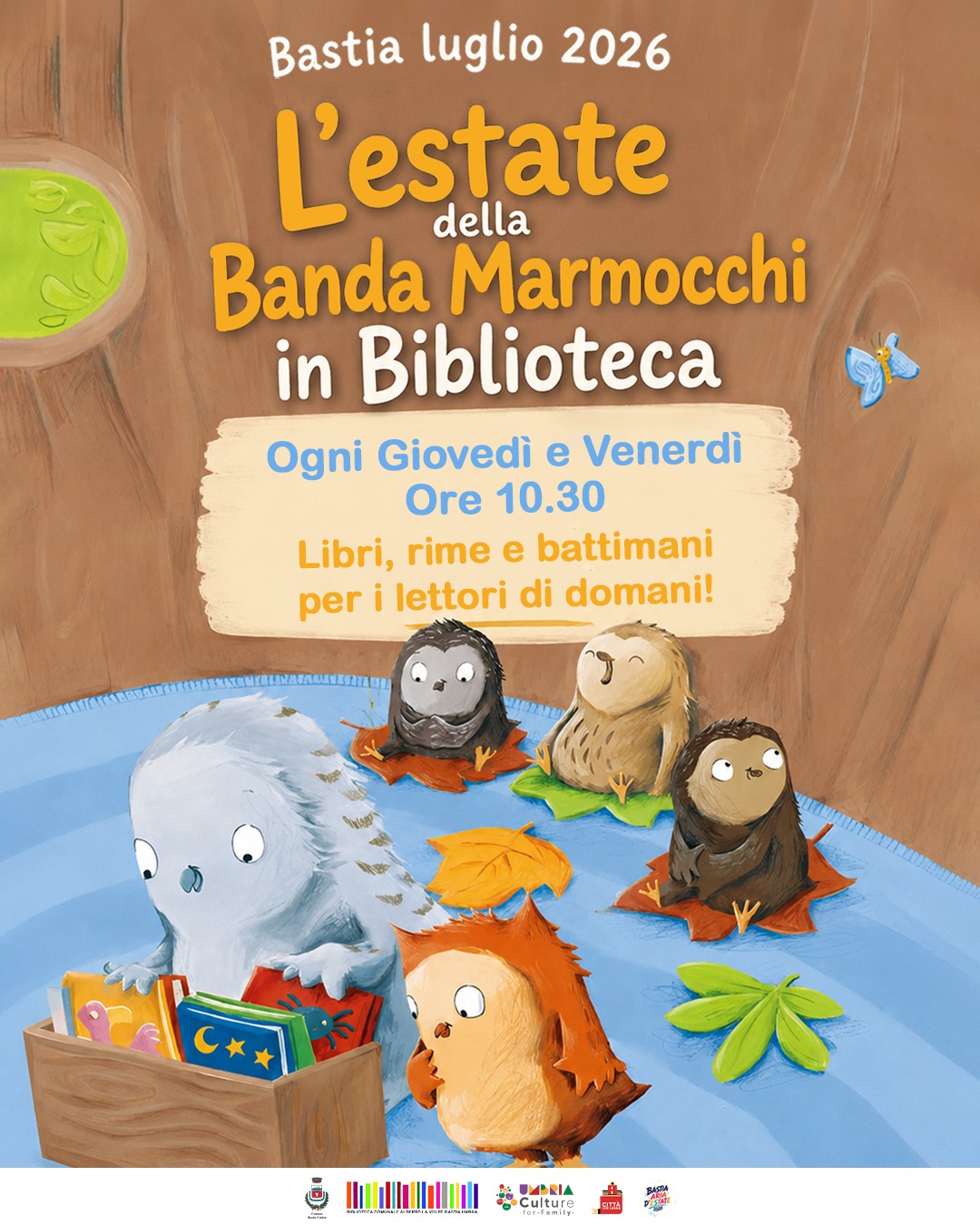 L'estate della Banda Marmocchi in Biblioteca
