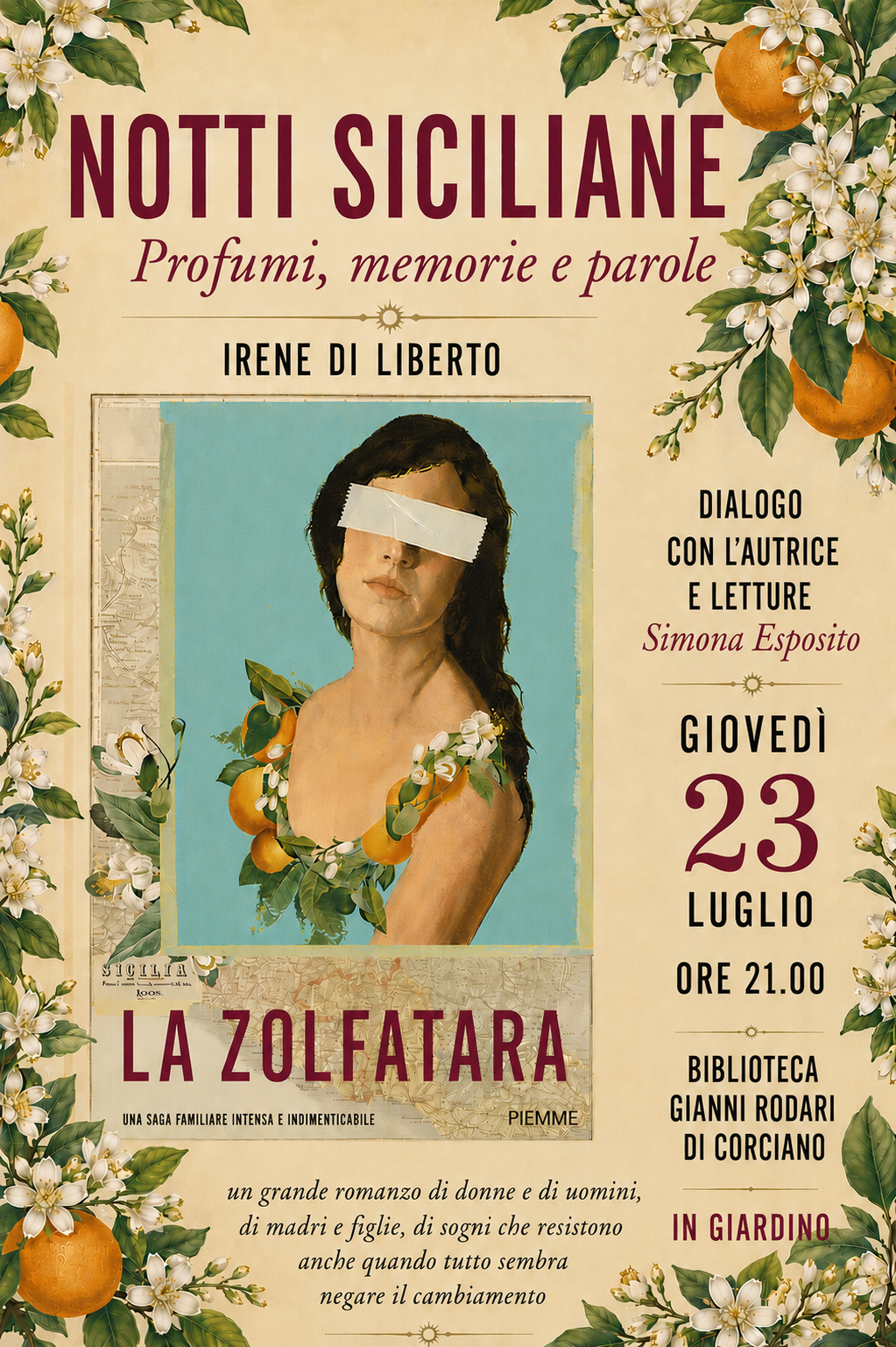 NOTTI SICILIANE &ndash; Profumi, memorie e parole