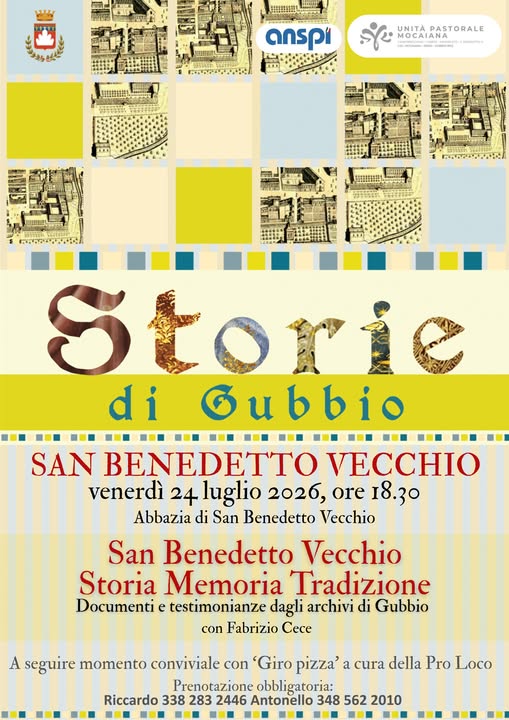 Storie di Gubbio. San Benedetto Vecchio: una storia tutta da riscoprire