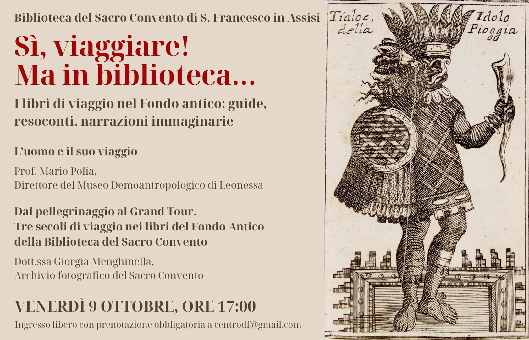 I libri di viaggio nel Fondo antico: guide, resoconti, narrazioni immaginarie